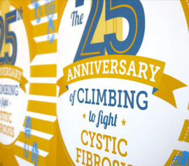 CF Foundation Stair Climb Poster